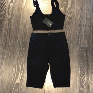 Fashion Nova Biker Short Set